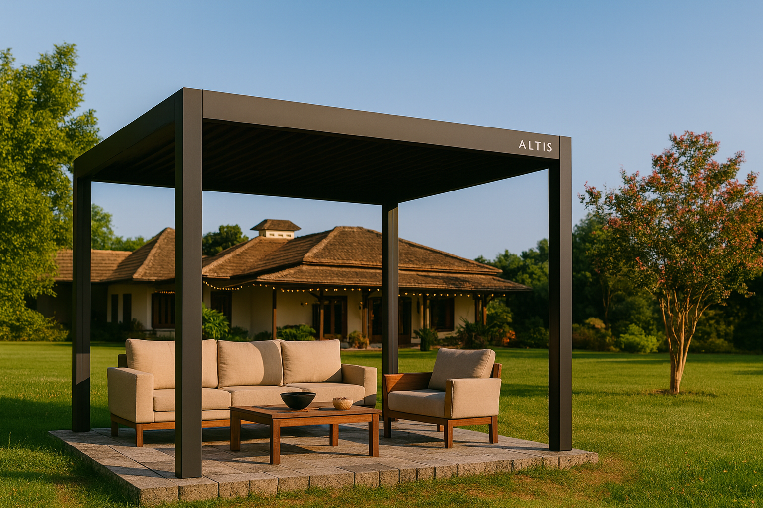 Altis Motorized LED Pergola Kit